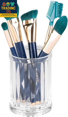 Idesign Alston Plastic Tumbler Cup, Holder for Makeup Brushes, Toothbrushes, Gla