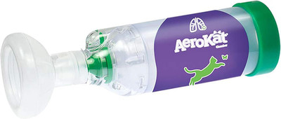 The Original Aerokat Feline Aerosol Chamber Inhaler Spacer for Cats and Kittens 