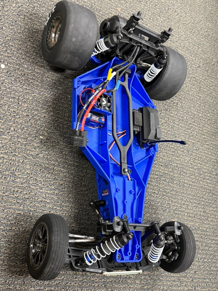 Excellent Traxxas Drag Slash 2wd RC Remote Control Car Bind in Drive - Image 4 of 4