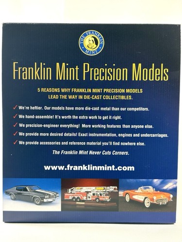 FRANKLIN MINT 2006 CORVETTE “INDY 500” DIECAST REPRODUCTIONS LE 1:24 RARE! NEW! - Picture 17 of 19