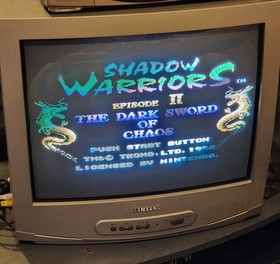 NES Shadow Warriors II 2: Ninja Gaiden II PAL A Game Cart - Tested and Working