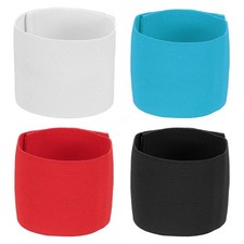 Soccer Captain Armband, Football Arm Bands Elastic for Team 4Pcs Prime Colors
