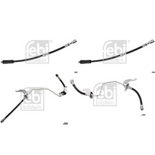 4x FEBI BREMSSCHLAUCH VORNE + HINTEN passend für OPEL ASTRA H ZAFIRA + FAMILY B