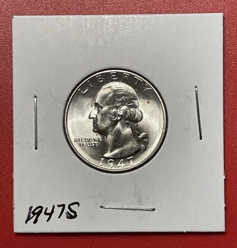 1947-S Washington Quarter — photo from the most recent tracked eBay sale