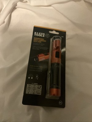 Klein Tools 56040 Rechargeable Focus Flashlight with Laser