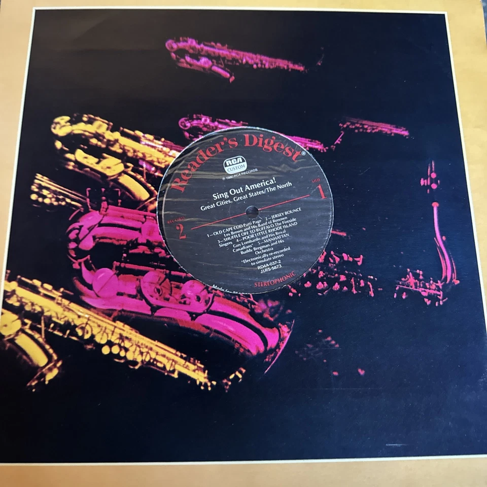 Andrews Sisters Bing Crosby Glenn Campbell Sing Out America 8-Record Set — 第 2/4 张图片