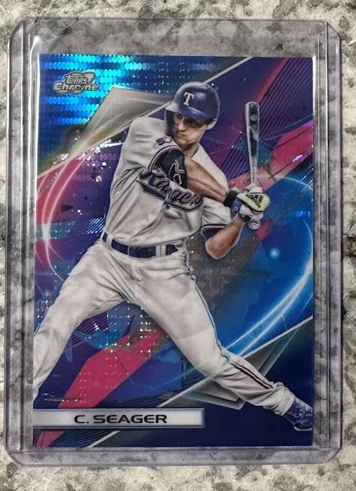Corey Seager trading card