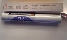 12" x 20FT White Heat Transfer Vinyl Roll for T-Shirt Heat Press HTV New