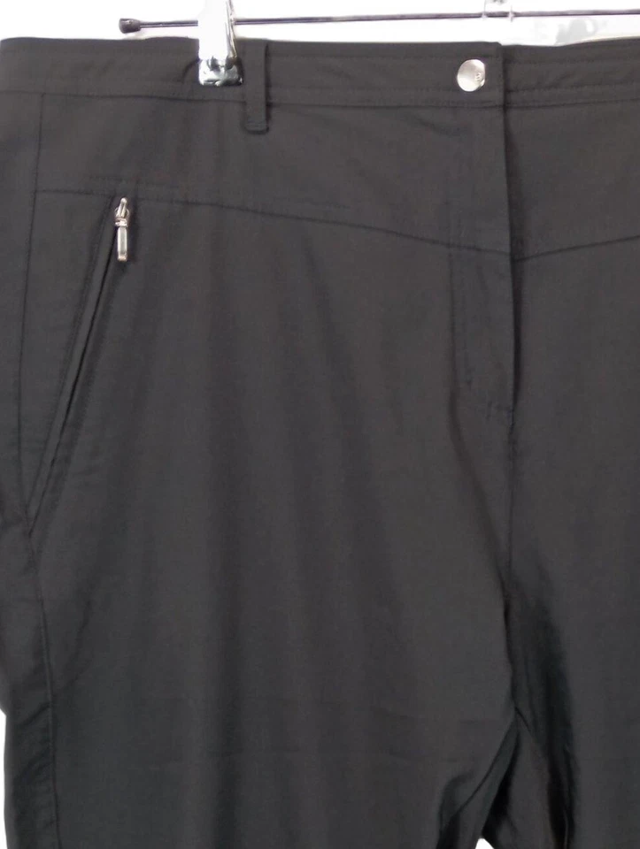 LINEA PRIMERO 3/4-Hose Damen Hose Gr. DE 50 hellgrau Casual-Look - Bild 3 von 4