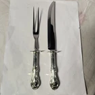 Joan of Arc by International Sterling Silver 2Pc. Large Roast Carving Set