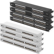 19 ZOLL Patchpanel für Netzwerkschrank / Set...
