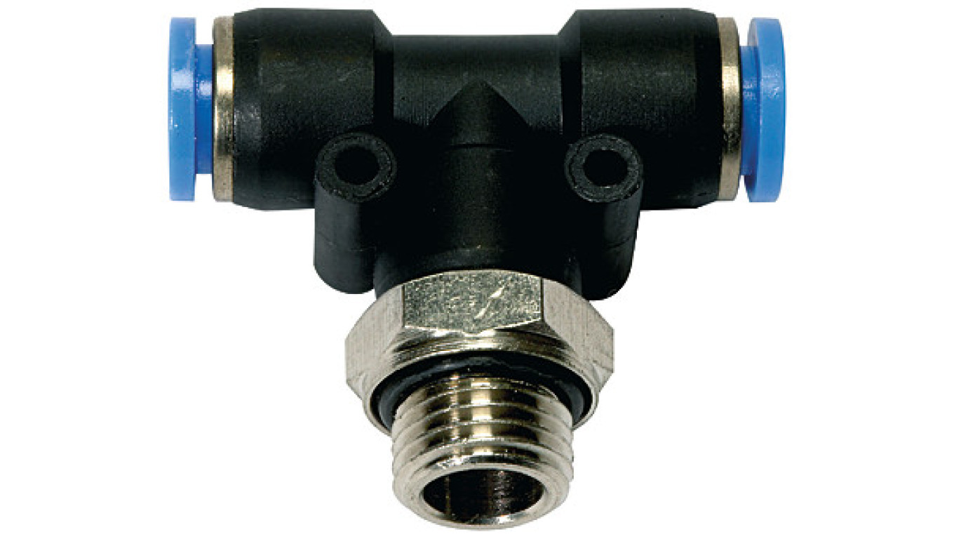 Plastic T-plug for hose 6, G1/2z, 131.012-6 /T2UK