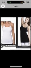 Women  s Coobie Seamless Classic Premium Camisole Two Pack. NEW One Size.