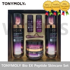 TONYMOLY Bio EX Peptide Hydrating Skincare Set Toner Emulsion Cream 3pcs=