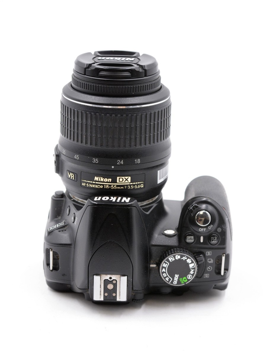 NIKON D3100 14.2 MP DIGITAL CAMERA WITH 18-55mm LENS SHUTTER COUNT