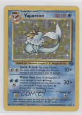 Vaporeon Holo Pokemon Jungle #12 1999