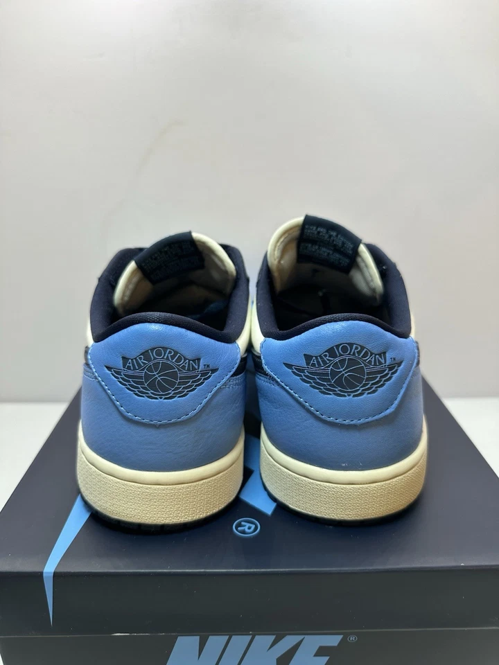 Jordan 1 Retro OG Bajo "Obsidiana UNC" Hombre Us Talla 10 Foto 4 de 4