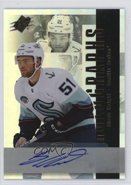 2024-25 SPx HoloGraphs Shane Wright #HOLO-SW Auto a2p