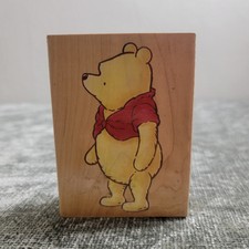 Disney - Winnie The Pooh - Rubber Stamp - All Night Media 780J Classic Pooh