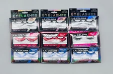 9 Pack L.A. COLORS Baby Eyelash Set – Assorted Styles False Lashes