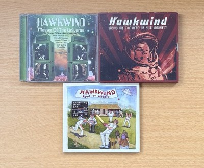 Hawkwind CDs - Master Of The Universe, Bring Me The Head Of, Road To Utopia