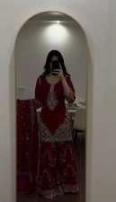PUNJABI SHARARA PLAZZO KURTI PLAZZO SALWAR KAMEEZ SUIT WOMEN READY MADE DESIGNER