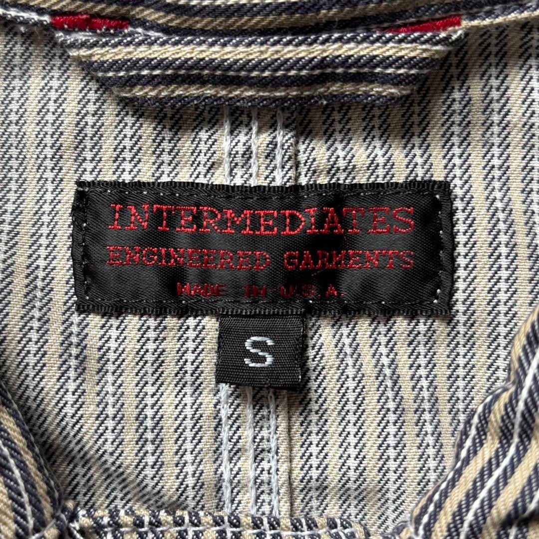 Engineered Garments Hickory Stripe Coveralls Jack… - image 7