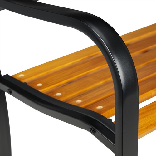 Banc de jardin 2 places 13 kg Banc de jardin rustique Banc à deux places - Bild 6 von 9