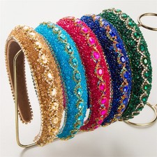 Voll Diamant Stirnband Mode Luxus Elegant Dinner Party Haarschmuck