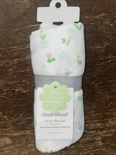 Cloud Island Muslin Spring Swaddle Blanket