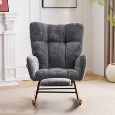 Schaukelstuhl Relaxstuhl Schwingstuhl Ruhesessel Loungesessel Liegestuhl Garten