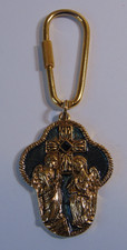 Vatican Library Collection Key Chain Year of Faith Love and Hope Two Angels