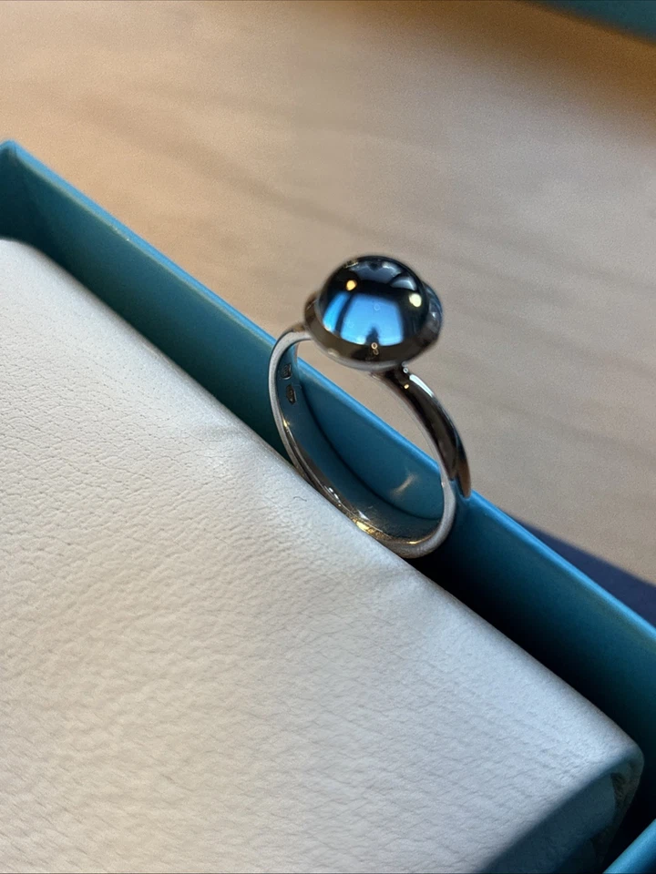 Original Tamara Comolli Ring BOUTON small Swiss Topas Größe 54 wie Neu - Bild 3 von 4