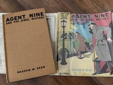 "AGENT NINE & THE JEWEL MYSTERY" • hb/dj • GOLDSMITH • GRAHAM M. DEAN • 1935