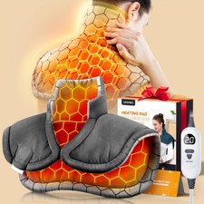GRAPHENE INFUSED 1MIN FAST HEATING PAD DEEPER MUSCLE RELIEF WEIGHTED HEATING