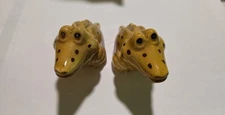 Vintage Alligator Salt And Pepper Shakers