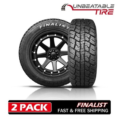 Set of 2 Finalist Terreno A/T 265/70R17 115T All Terrain SUV Tires 265 70 17