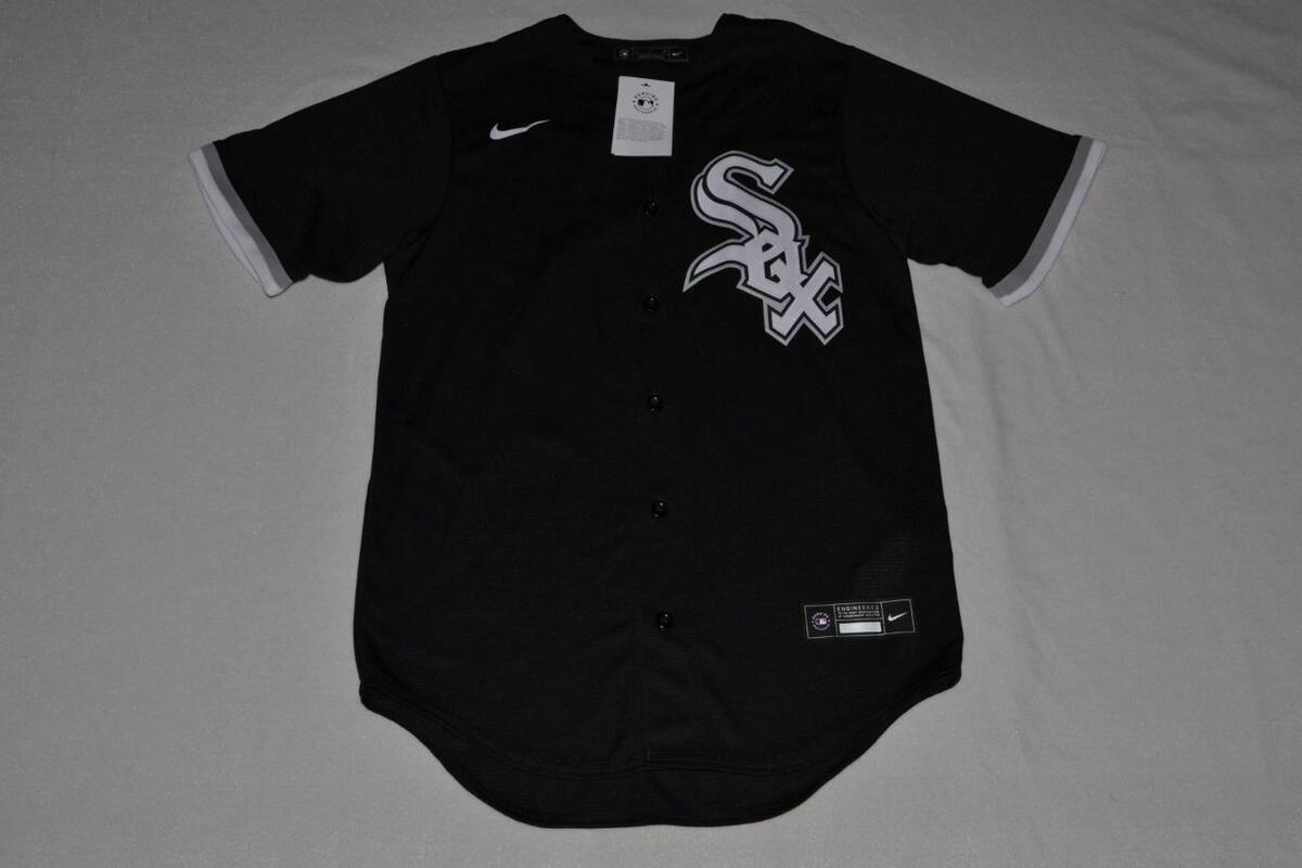 Men's Nike Tim Anderson White/Black Chicago White Sox Home Replica