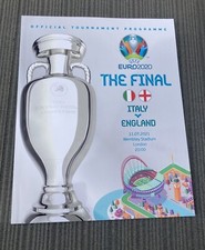 2020 EURO FINAL OFFICIAL PROGRAMME - ENGLAND V ITALY 11th July 2021 In Hand