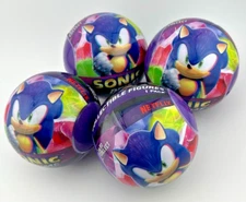 4x SONIC PRIME NETFLIX COLLECTIBLE FIGURES BLIND CAPSULE BALL AUTHENTIC IN HAND