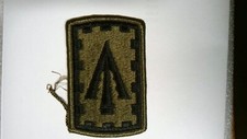MILITARY PATCH US ARMY SUBDUED FOR SHOULDER 108TH ADA AIR DEFENSE ARTILLERY SEW