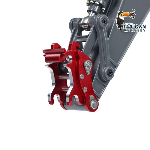 Manueller Schnellwechsler aus Metall für RC Hydraulikbagger 1/14 3 Arme EC160E - Bild 8 von 9