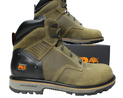#ad Timberland Pro Ballast 6quot; Soft Toe Work Boots Brown Leather Mens Sz 13 $89.99
