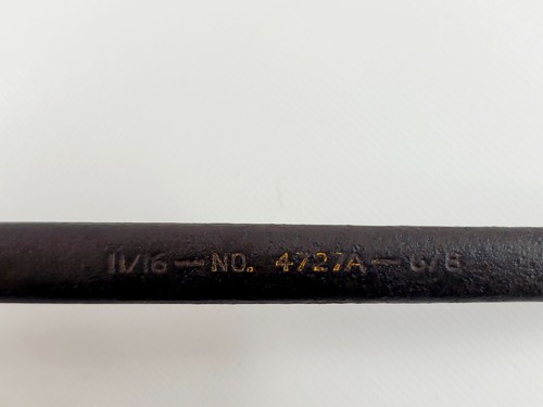 Vintage Williams Super Wrench NO. 4727A 5/8" & 11/16" Double Box End Wrench USA - Picture 5 of 7