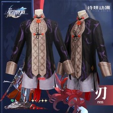 Anime Honkai Star Rail Blade Full Set Cosplay Mens Costume Outfit Halloween
