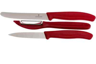 Victorinox Swiss Classic Paring Knife Set with Peeler - 6.7111.31