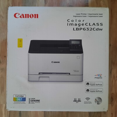 Canon imageCLASS LBP632Cdw Desktop Wireless Laser Printer Color 5159C003  Sealed