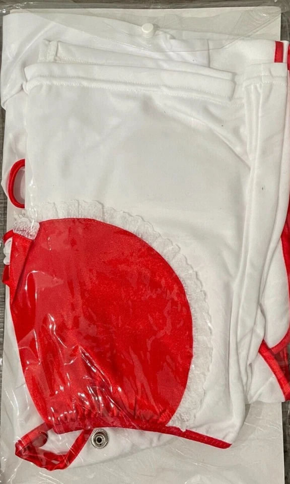 Sexy Disfraz de Enfermera Pierna Avenida CON Diadema (Enfermera Traviesa), Talla M/L, TOTALMENTE NUEVO Foto 4 de 4