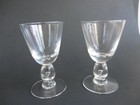 FOSTORIA CORDIAL GLASSES DIADEM #6056 3" VINTAGE MID CENTURY MODERN MINT  — photo 5