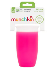 Munchkin Miracle 360 Sippy Cup 10oz 12m Pink